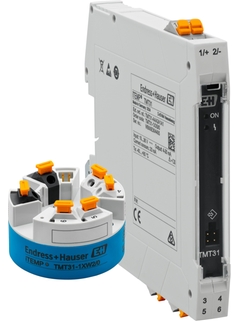 4-20 mA temperature transmitter as head or DIN rail device 4-20 mA temperature transmitter as head or DIN rail device